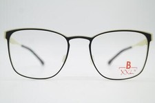 Eyeglasses Men XXL 1070 Black Light Green Oval Frame New
