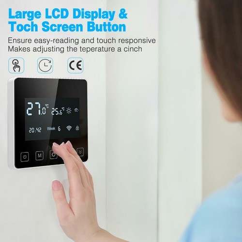 Raumthermostat WLAN Wifi LCD Digital Thermostat Fußbodenheizung Wandheizung LED - Bild 80 von 266