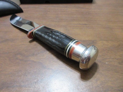 Case XX 2016 USA Nuovo con scatola Coltello a lama fissa Jigged corno di bufalo Harley Davidson - Foto 10 di 14