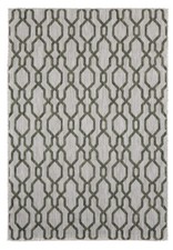 United Weavers Green Contemporary Angles Curves Area Rug Geometric 3900 10445