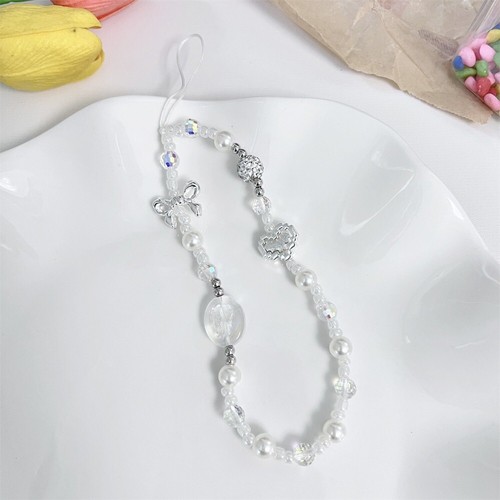 Beaded Heart Mobile Phone Chain Y2K Mobile Phone Charms Phone Accessories - Zdjęcie 14 z 15