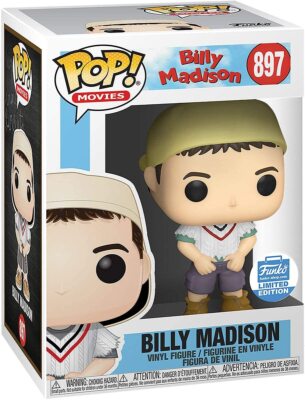 Funko Pop! MOVIES Billy Madison 897 Adam Sandler LIMITED EDITION von emp NEU&TOP