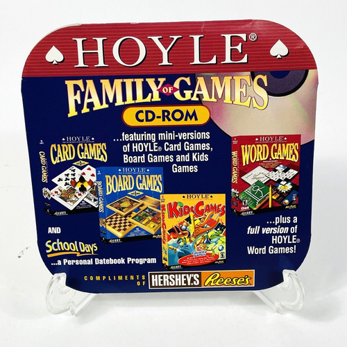 CD-ROM Hoyle Family of Games Compliments of Hershey's Reese's