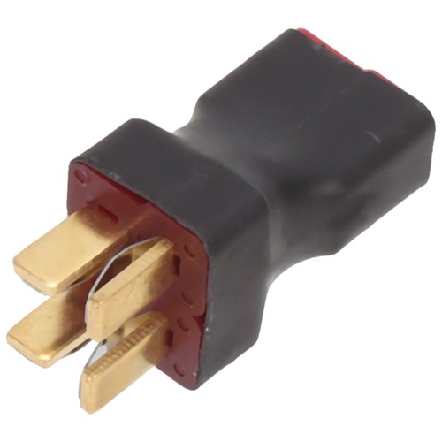 T Plug Parallel Adapter 1 Female 2 Male No Wire T Plug RC Battery ESC - Picture 7 of 12
