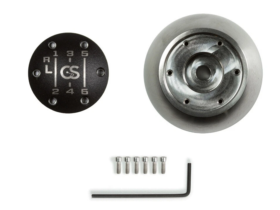 Perilla de cambio ponderada Cravenspeed tapa NEGRA - se adapta a Dodge Dart 2013-2016 Foto 2 de 3