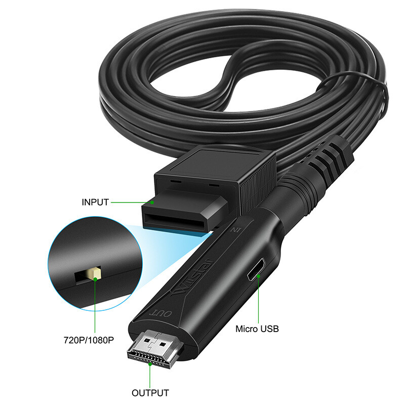 aburrido en términos de objetivo For Wii to HDMI Adapter Converter with USB Cable High Speed Game Conversion Cord | eBay aburrido en términos de objetivo For Wii to HDMI Adapter Converter with USB Cable High Speed Game Conversion Cord | eBay