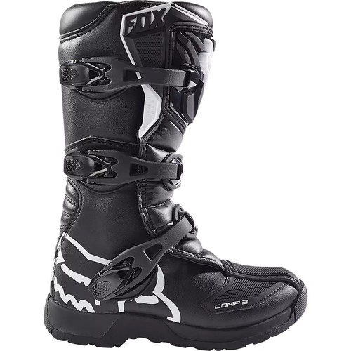 Black Comp 3Y Motocross Boots Size 