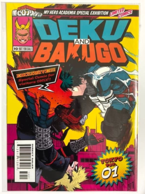My Hero Academia Exhibi Special Comic Deku Bakugo Tokyo ver