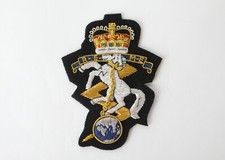 REME Regimental wire embroidered service blazer badge - REME cap badge