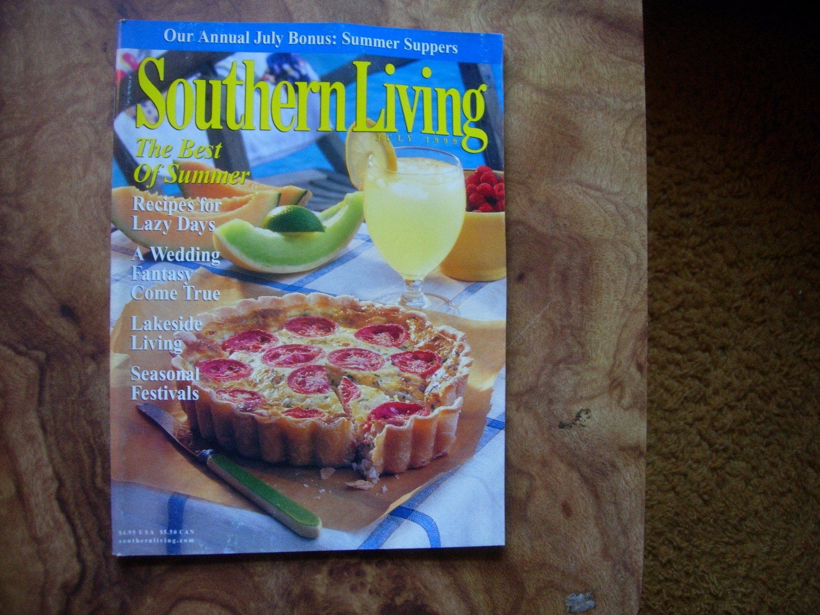 Southern Living Magazine July 1999 eBay