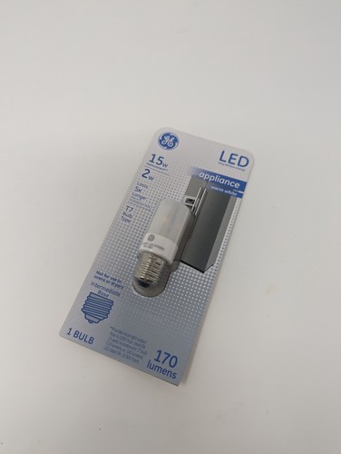 GE T6 Appliance LED Bulb 90 Lumens 1w (15w Replacement) 1628075 **SEALED** - Picture 3 of 3