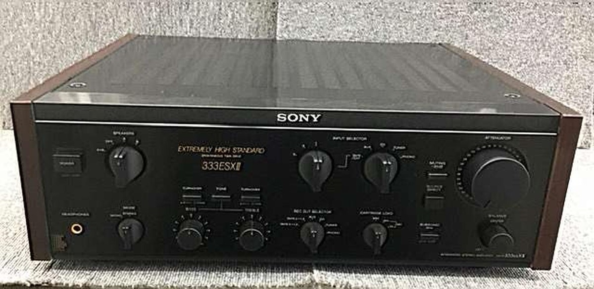 SONY TA-F333ESX ii Integrated Amplifier AC100V Working SONY TA-F333ESX ii Integrated Amplifier AC100V Working