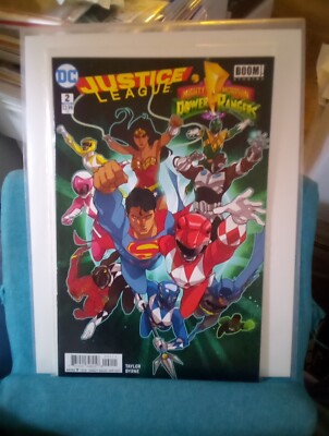 Justice League/Mighty Morphin Power Rangers #2A, Tom Taylor, 2017, DC/Boom