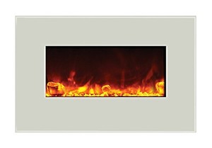 Electric-Fireplace-with-36-034-x-23-034-Black-Glass-amp-Back-Light