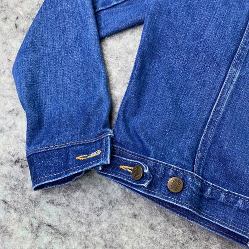 Vintage Sedgefield Womens Jacket Medium Blue Denim Trucker 70s 80s Made In USA - Picture 13 of 18