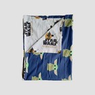 STAR WARS The Mandalorian single size quilt cover reversible snap press closure 