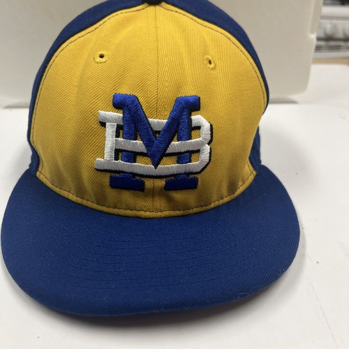 NEW ERA CAROLINA MUDCATS MICRO BREWS 59 FIFTY HAT size 7 1/8