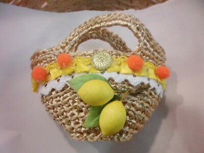 COFFETTA LAVORATA A UNCINETTO IDEA REGALO BOMBONIERA