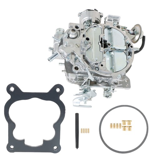 4BBL Carburetor For 80-89 1904R Rochester Quadrajet 4MV Vacuum Secondary 750CFM - Picture 4 of 10