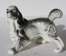 Pointer Springer Spaniel Dog Figurine Ceramic Porcelain Great Detail Adorable +