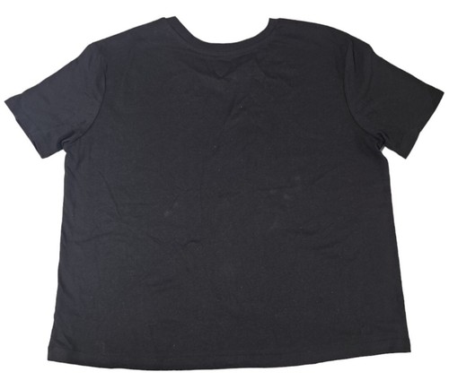 Girls Black & Neon Unicorn Trick or Treat Halloween T-Shirt Tee Shirt Size Med. - Picture 3 of 7