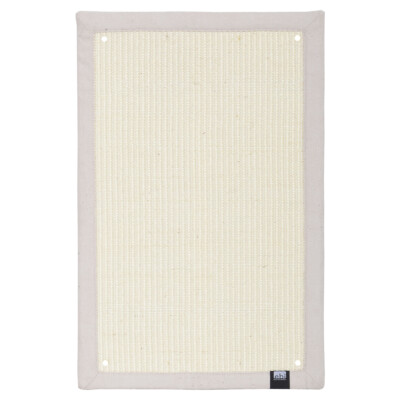Kratzmatte Krappa Ecke weiß 58x38cm Sisal für Katzen EBI Europet Bernina