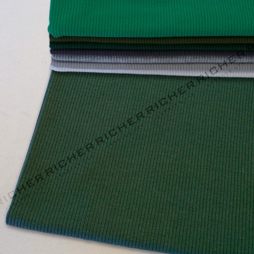 100% Knitted Cotton 2x2 Stretch Rib Babywear Sleepwear Jersey Fabric UK Product - Picture 31 of 52