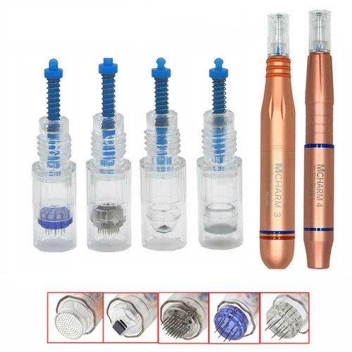 10 Stück Tattoo Augenbrauen Lippen Nano Nadeln Patrone für Premium Charmant 3 Maschine - Bild 9 von 19