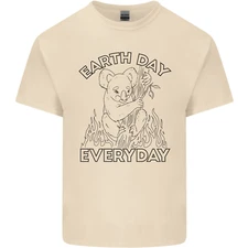 Koala Bear Earth Day Everyday Climate Change Mens Cotton T-Shirt Tee Top