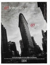 IBM E-business Vespa Yamaha Borders Books Air Canada 1998 Vintage Advertisements