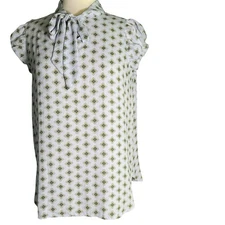 Ann Taylor LOFT Size Small Top Sleeveless Floral Boho - EUC