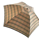 Burberry Folding Umbrella Nova Check Beige Used from Japan