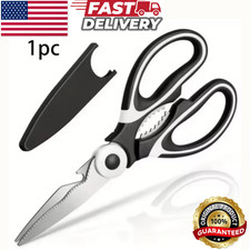 Stainless Steel Kitchen Shears Heavy Duty Scissors for Meat Fish Chicken Bones