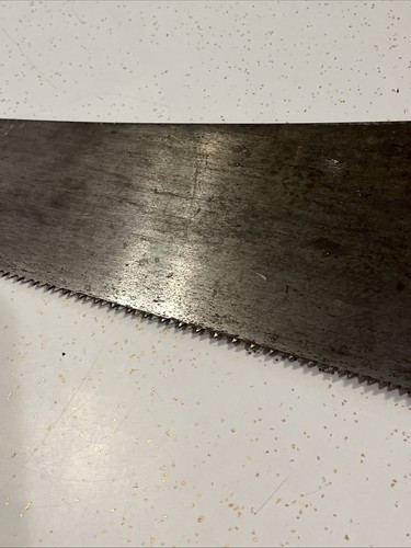 Vintage Disston Hand Crosscut Saw /26” Blade 8 ppi U.S.A. - Picture 11 of 12