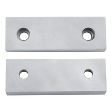 1 Pair Precision Reversible Aluminum Soft Jaws 6"  2"  1" For 6" Milling Vise