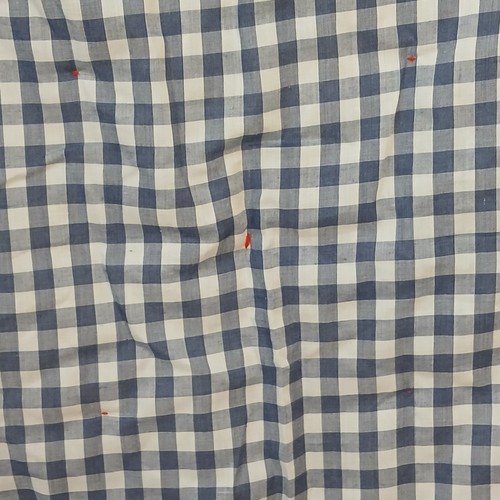 Vintage 90s Handmade Kids Quilt 28x20 Wall Hanging Fishing Watermelon Crib - Bild 16 von 18