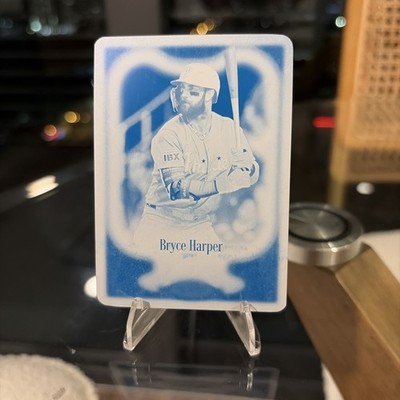 2026 Topps Tier 1 Bryce Harper 1/1 Printing Plate * Phillies 