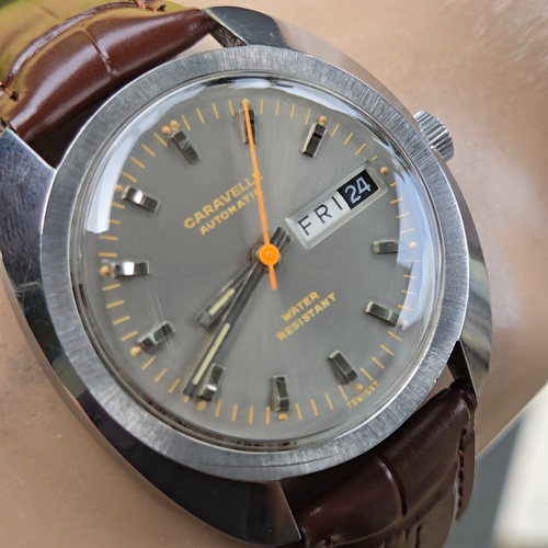 Reloj Automático Hombre Bulova Caravelle Vintage Día/Fecha 11UKACB Suizo 1971 - Vídeo 1 de 1