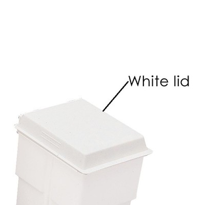 White Storage Bin Lid