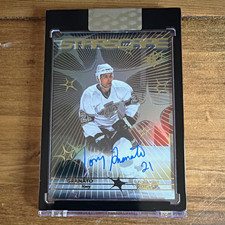 Upper Deck Clear Cut Hockey Starscape SA-TG Tony Granato Auto Kings 2025-26