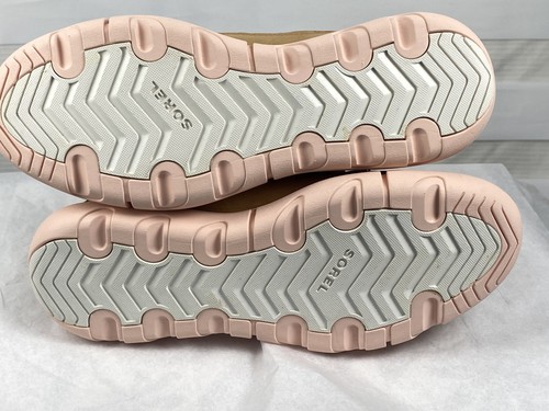 Sorel Explorer II wasserdichte Winterstiefel, beige/pink, Damen 10 M neu mit Etikett - Bild 10 von 10