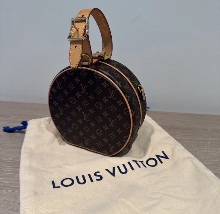 Louis Vuitton Monogram Petit Boite Chapeau Top Handle Crossbody Bag