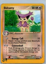 Pokemon Card: Delcatty REVERSE HOLO 29/109 EX Ruby & Sapphire on eBay