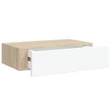 Wall-mounted Drawer Shelf Home Floating Cabinet Hanging Wall Shelf MDF vidaXL