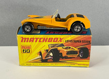 Matchbox Superfast  Lotus Super Seven. No 60 . Nr Mint with Box 1971