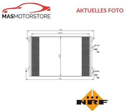 KONDENSATOR KLIMAANLAGE NRF 35516 A FÜR CADILLAC BLS 2L,1.9L