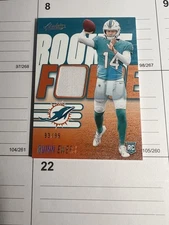 2025 Panini Absolute Quinn Ewers Rookie Force Patch Jersey /99 #RF-QES