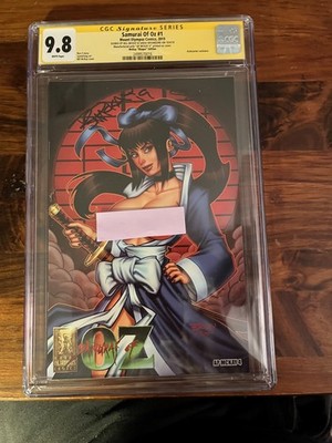Samurai Of Oz #1 Mount Olympus Comics Signed By Bill McKay & Sanju Nivangune