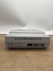 Super Nintendo SNES System Console With 2 Controllers, AC & A/V Cords, 12 Games