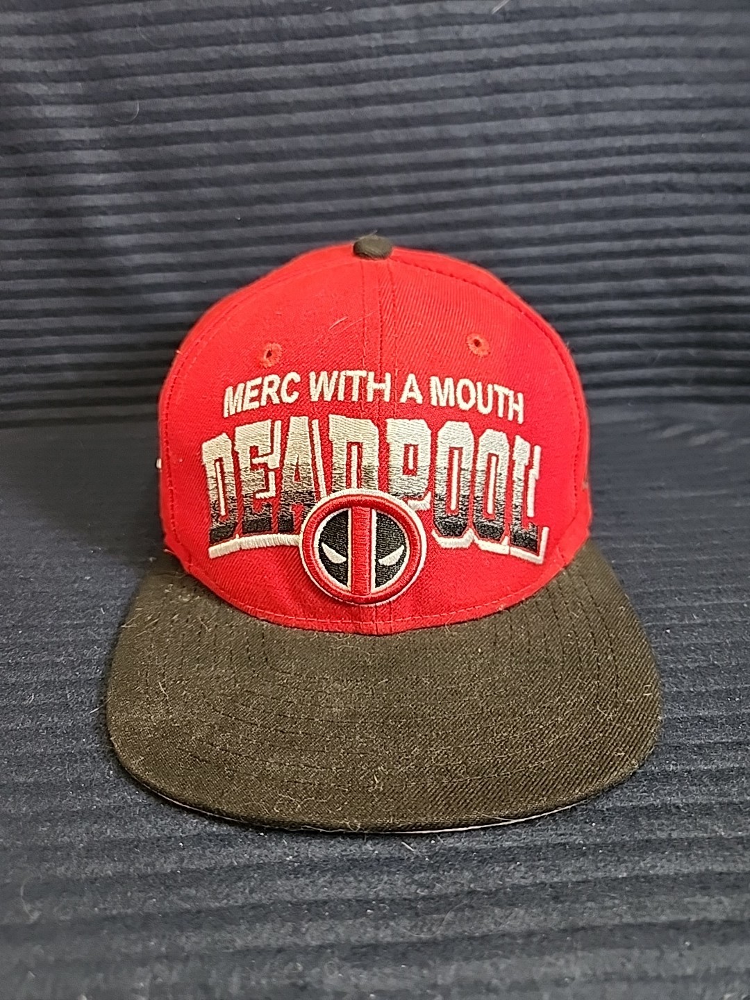 Deadpool Snapback Adjustable Hat Cap Marvel Mens.… - image 1